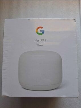 NIB Google Nest Wifi Router - AC2200 Mesh System - 2200 Sq Ft (Sealed)
